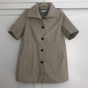 Hatch maternity trench coat
